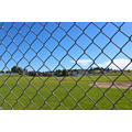 Galvanized Chain link fence for basketball Playground diamond fence Commerical Chain link fence